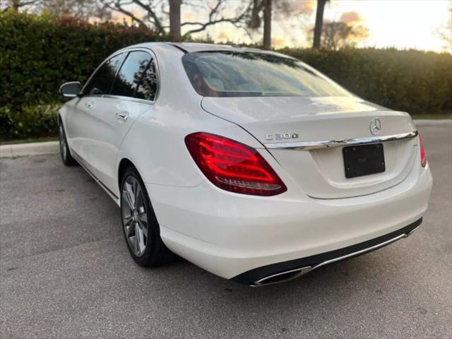 used 2018 Mercedes-Benz C-Class car, priced at $14,500