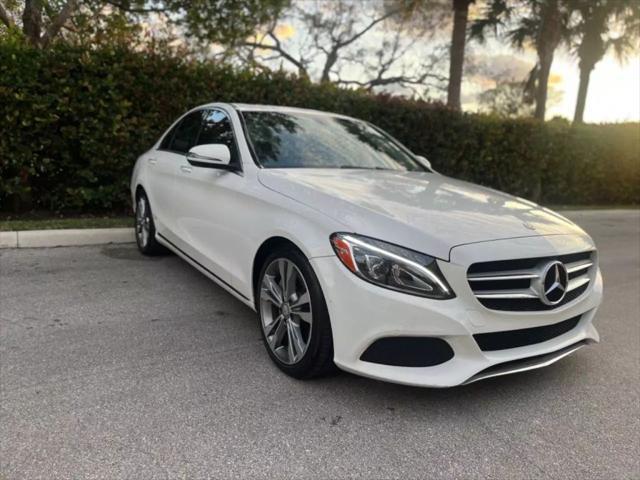 used 2018 Mercedes-Benz C-Class car, priced at $14,500