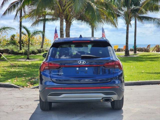 used 2021 Hyundai Santa Fe car, priced at $16,997