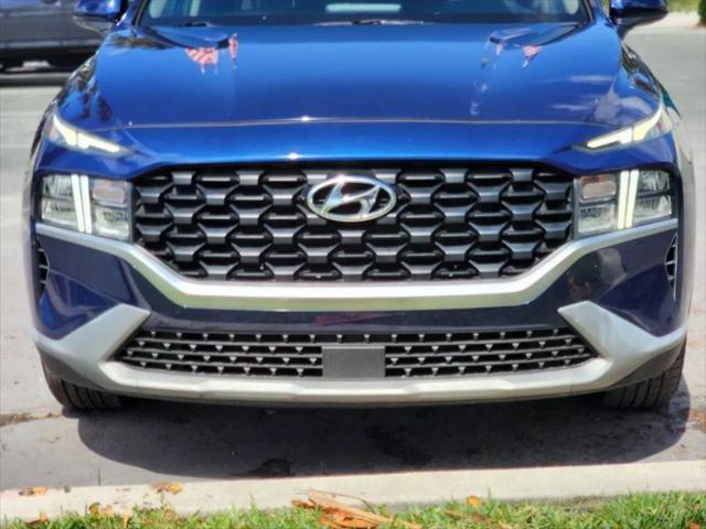 used 2021 Hyundai Santa Fe car, priced at $16,997
