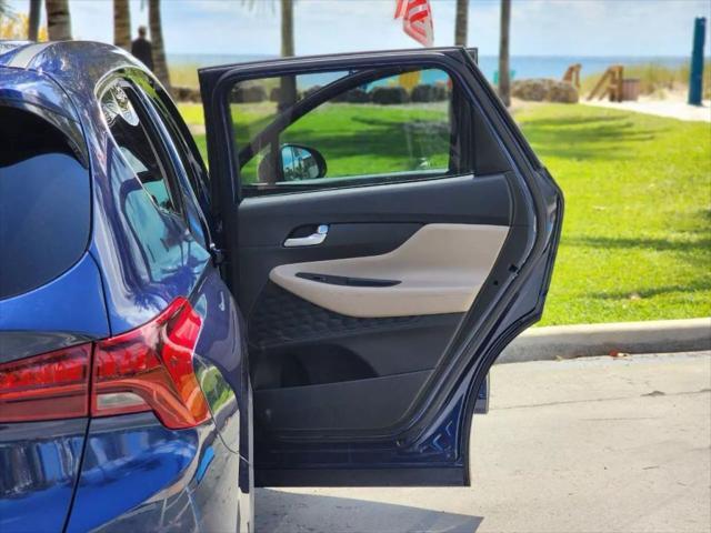 used 2021 Hyundai Santa Fe car, priced at $16,997