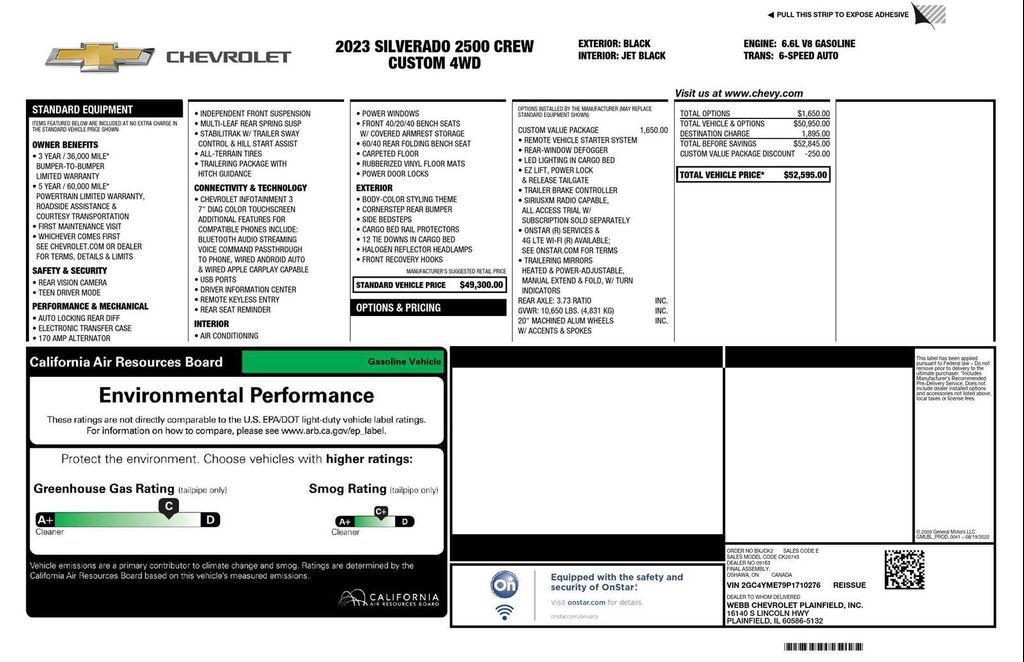 used 2023 Chevrolet Silverado 2500 car, priced at $49,534
