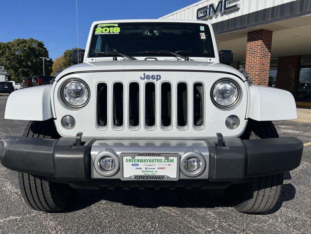 used 2018 Jeep Wrangler JK Unlimited car, priced at $20,444