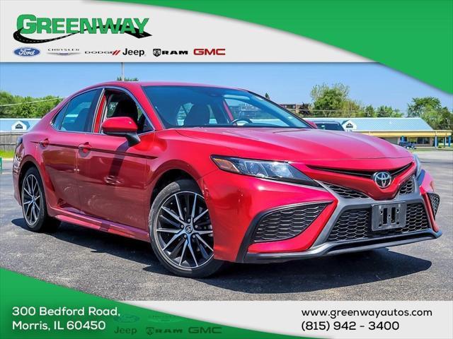 used 2021 Toyota Camry car, priced at $20,877