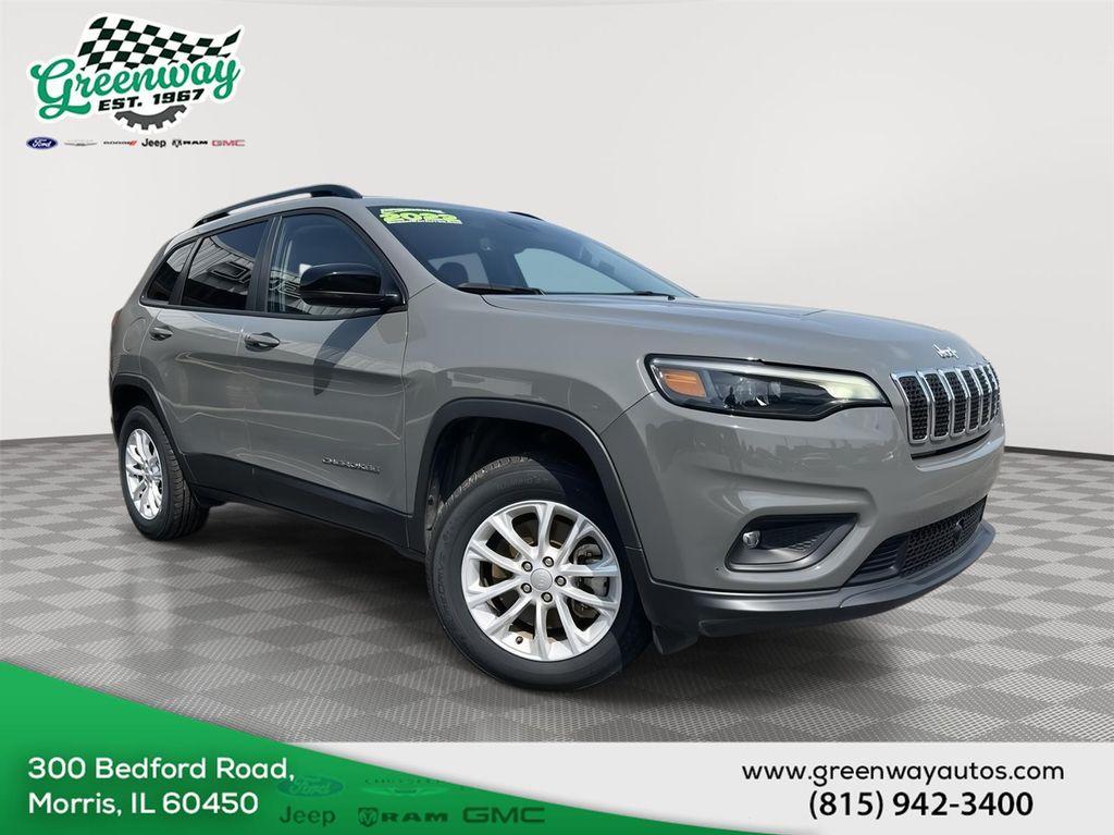 used 2022 Jeep Cherokee car, priced at $21,165