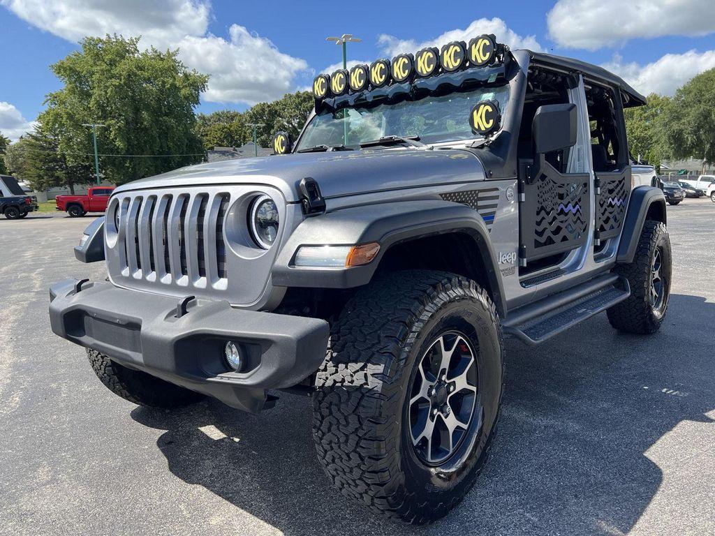 used 2018 Jeep Wrangler Unlimited car, priced at $24,645