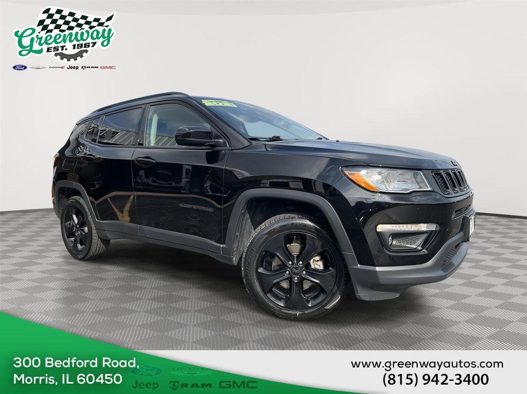 used 2021 Jeep Compass car, priced at $19,776