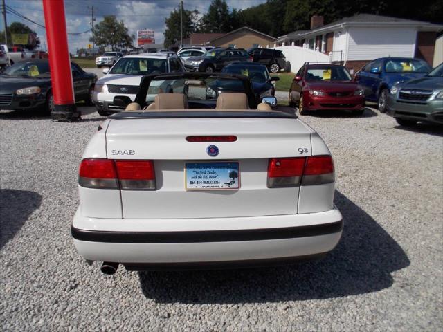 used 2000 Saab 9-3 car, priced at $3,990