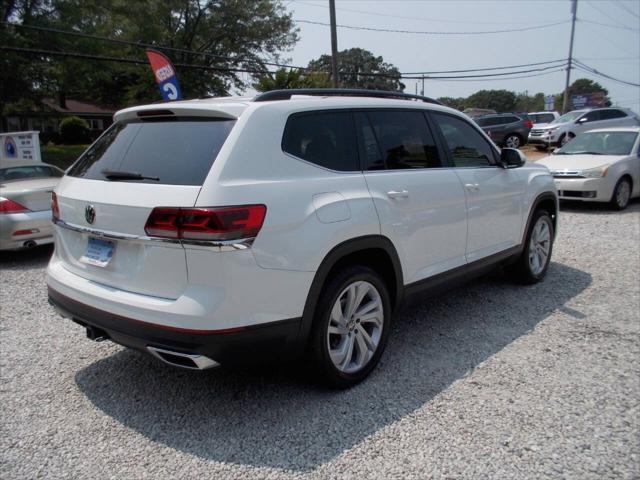 used 2021 Volkswagen Atlas car, priced at $21,990