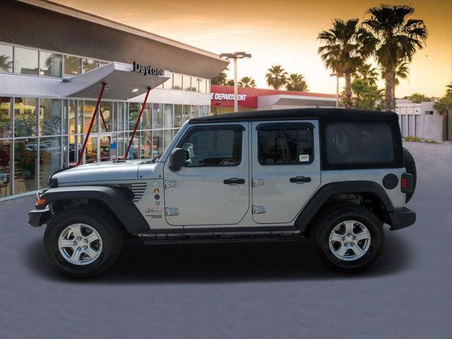 used 2021 Jeep Wrangler Unlimited car, priced at $32,199