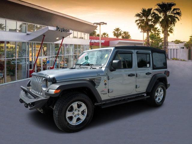 used 2021 Jeep Wrangler Unlimited car, priced at $32,199