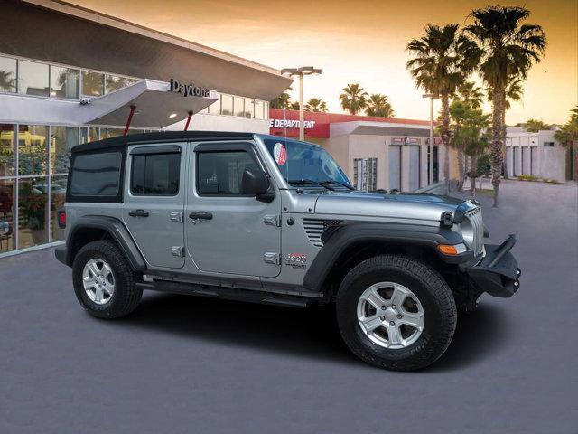 used 2021 Jeep Wrangler Unlimited car, priced at $32,199