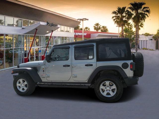 used 2021 Jeep Wrangler Unlimited car, priced at $32,199