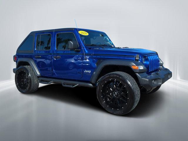 used 2020 Jeep Wrangler Unlimited car, priced at $35,999