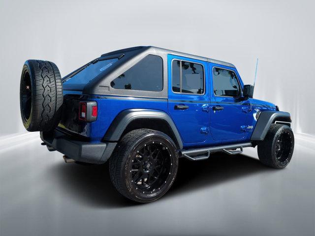 used 2020 Jeep Wrangler Unlimited car, priced at $34,897