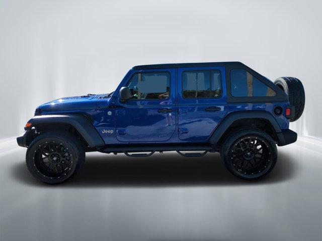 used 2020 Jeep Wrangler Unlimited car, priced at $34,897