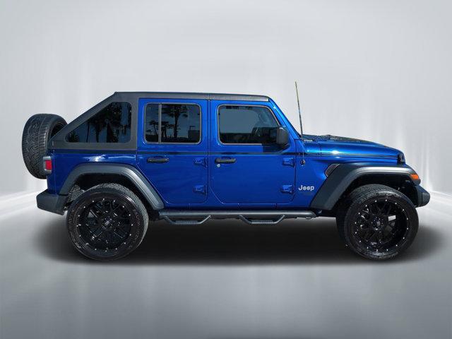 used 2020 Jeep Wrangler Unlimited car, priced at $34,897