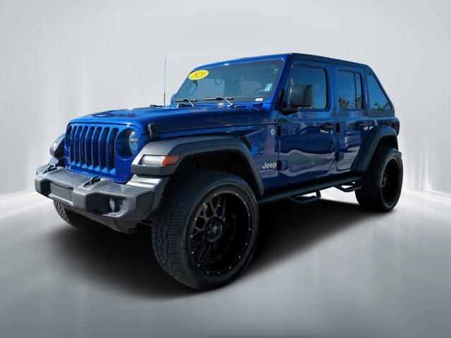 used 2020 Jeep Wrangler Unlimited car, priced at $34,897