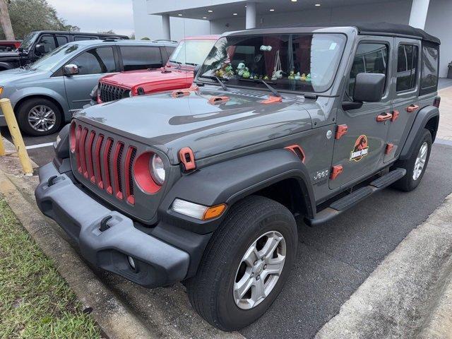 used 2020 Jeep Wrangler Unlimited car, priced at $27,989