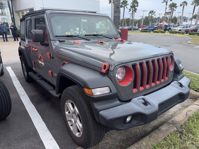 used 2020 Jeep Wrangler Unlimited car, priced at $27,989