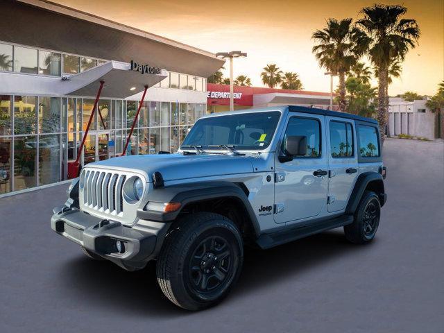 used 2022 Jeep Wrangler Unlimited car, priced at $34,954