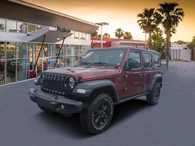 used 2021 Jeep Wrangler Unlimited car, priced at $39,455