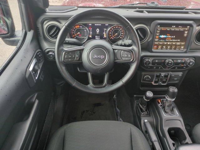 used 2021 Jeep Wrangler Unlimited car, priced at $39,455