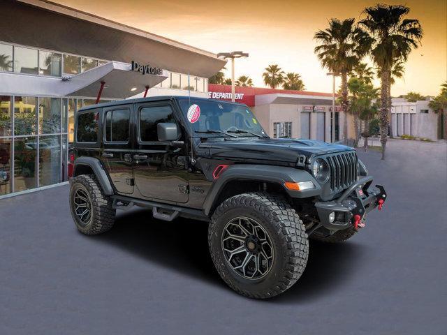 used 2021 Jeep Wrangler Unlimited car, priced at $39,875