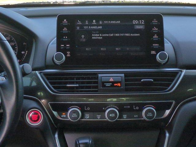 used 2022 Honda Accord car, priced at $28,999