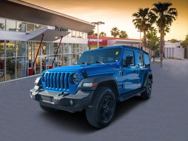 used 2022 Jeep Wrangler Unlimited car, priced at $32,988