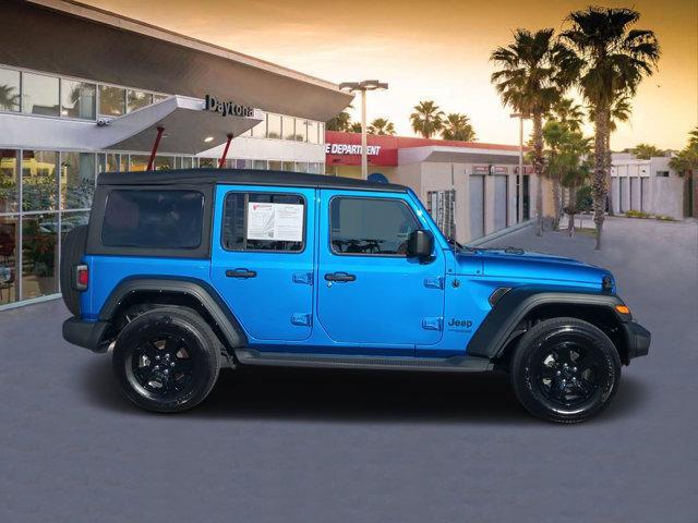 used 2022 Jeep Wrangler Unlimited car, priced at $32,988