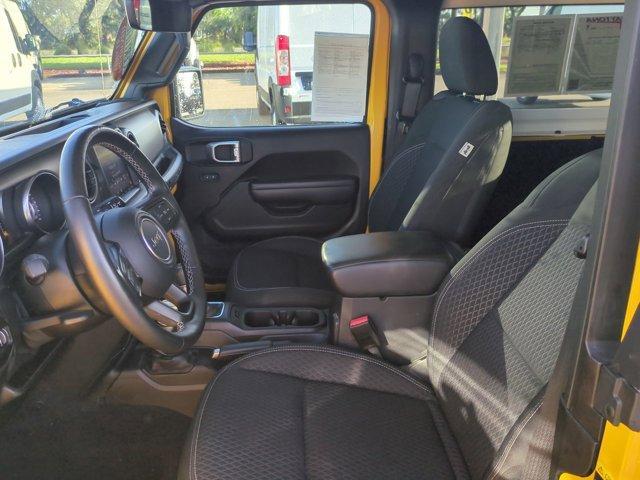 used 2021 Jeep Wrangler car, priced at $30,900