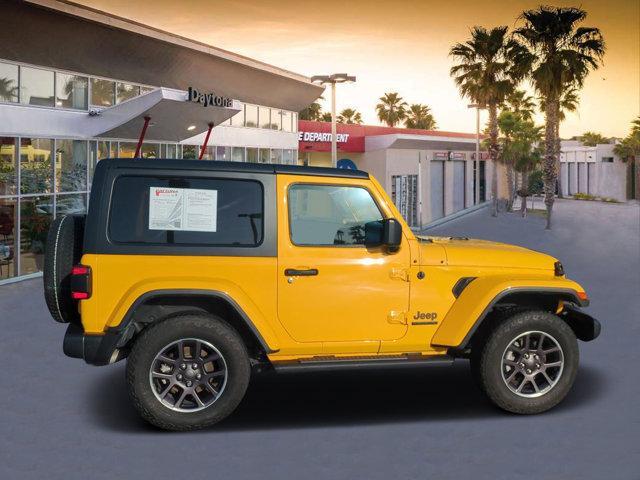used 2021 Jeep Wrangler car, priced at $30,900