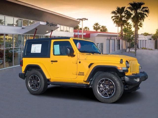 used 2021 Jeep Wrangler car, priced at $30,900