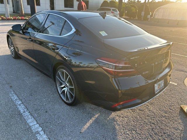 used 2023 Genesis G70 car, priced at $29,877