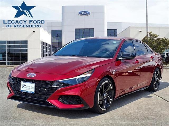 used 2023 Hyundai Elantra car, priced at $22,000