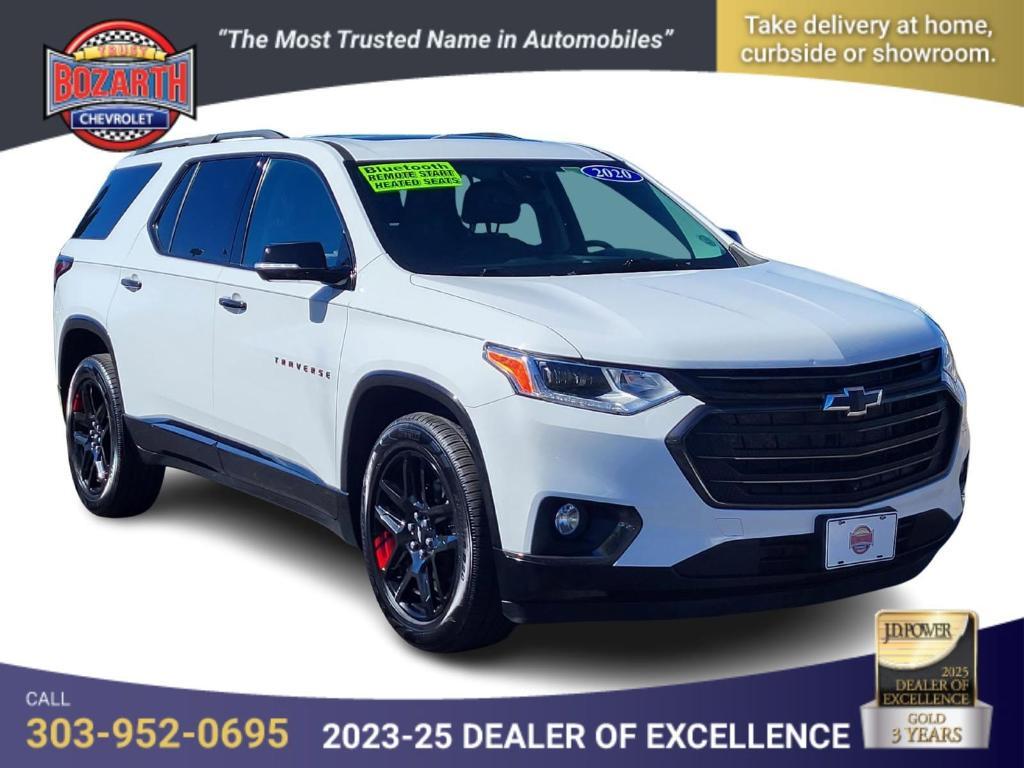 used 2020 Chevrolet Traverse car, priced at $30,000