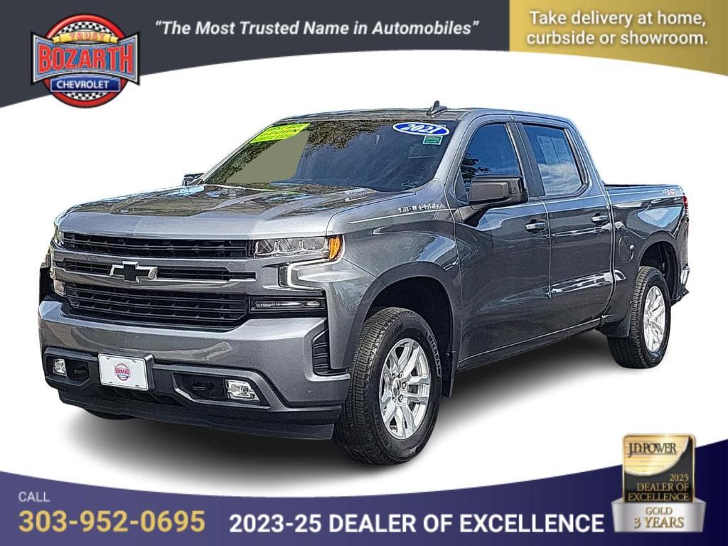 used 2021 Chevrolet Silverado 1500 car, priced at $35,990
