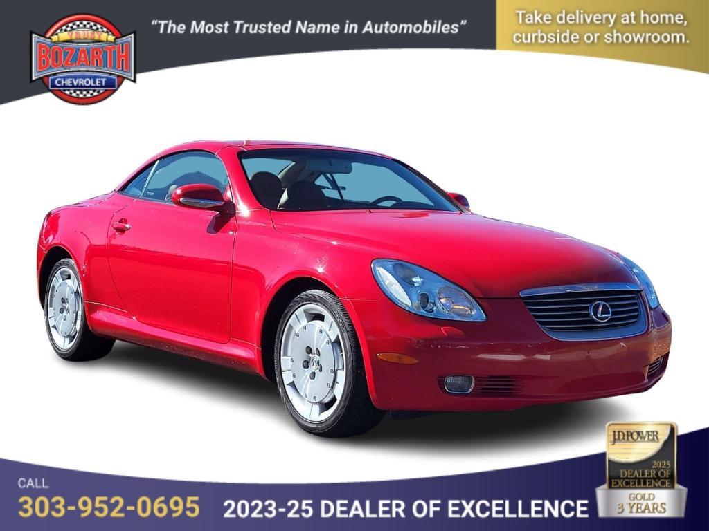 used 2002 Lexus SC 430 car, priced at $15,000