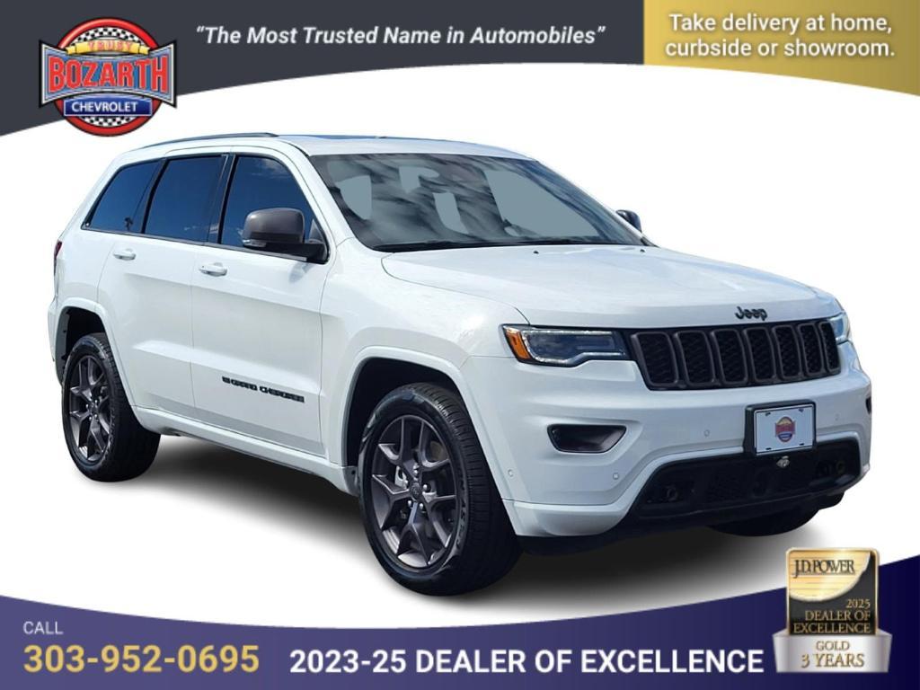 used 2021 Jeep Grand Cherokee car, priced at $28,490