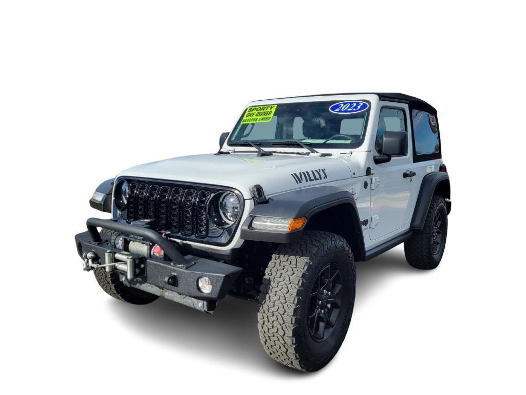 used 2024 Jeep Wrangler car, priced at $35,000