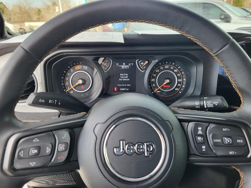 used 2024 Jeep Wrangler car, priced at $35,000
