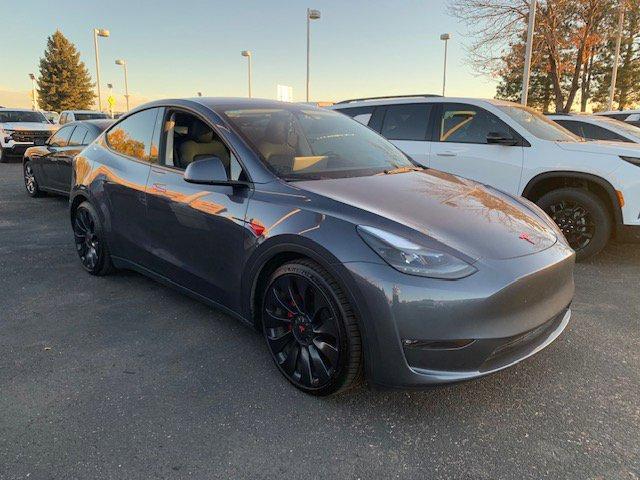 used 2023 Tesla Model Y car, priced at $30,490