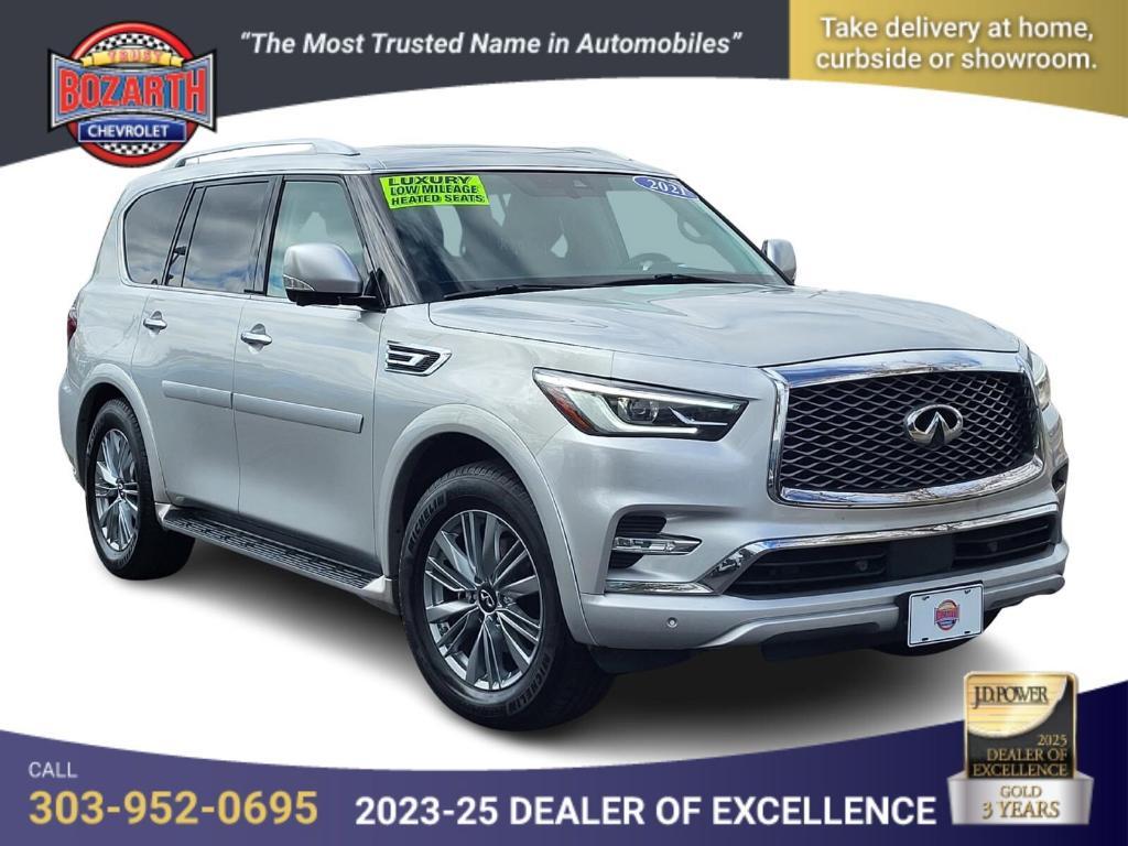 used 2021 INFINITI QX80 car, priced at $28,990