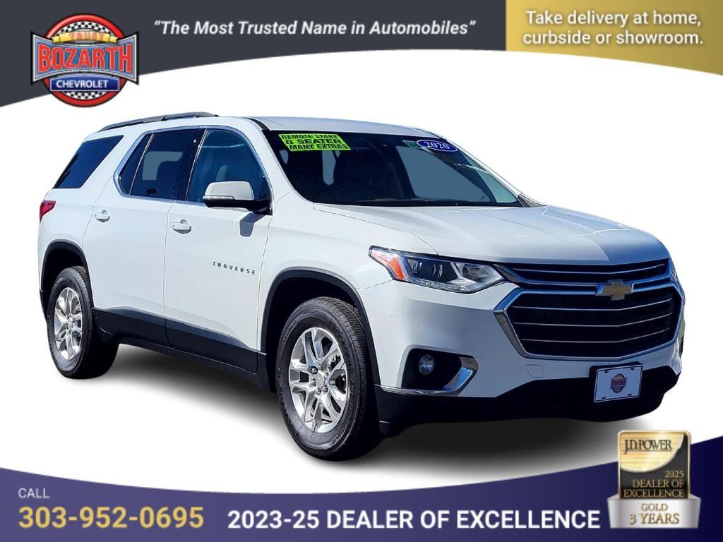 used 2020 Chevrolet Traverse car, priced at $22,472