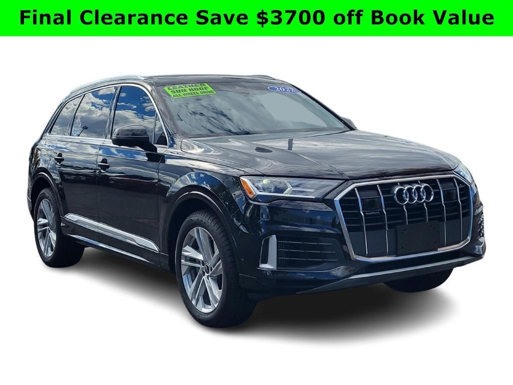 used 2022 Audi Q7 car, priced at $31,490