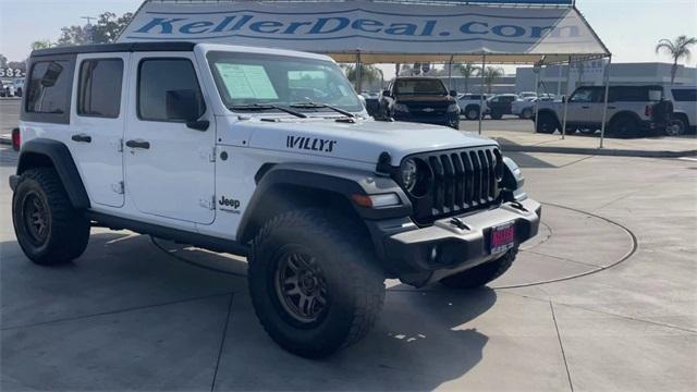 used 2020 Jeep Wrangler Unlimited car, priced at $27,899