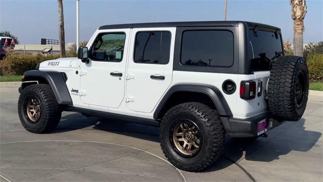 used 2020 Jeep Wrangler Unlimited car, priced at $27,899