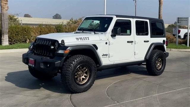 used 2020 Jeep Wrangler Unlimited car, priced at $27,899