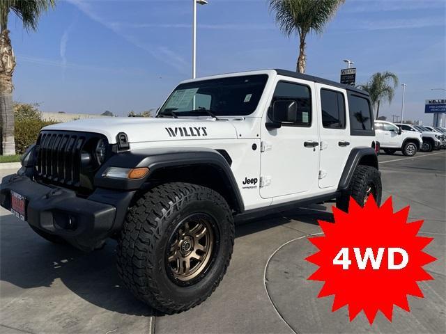 used 2020 Jeep Wrangler Unlimited car, priced at $27,899